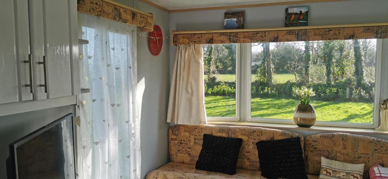 Rosebud Flower Farm Caravan Stay Countryside And Coast Penzance Bagian luar foto